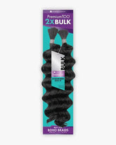 SENSATIONNEL HUMAN HAIR BLEND PREMIUM TOO 2X OCEAN WAVE BULK 18″